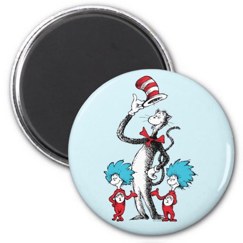 The Cat in the Hat Thing 1  Thing 2 Magnet