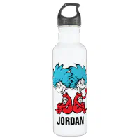 Cat in the Hat, Thing 1 Thing 2 - Preschool Thing Water Bottle