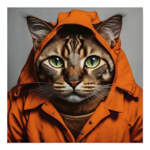 The Cat in the Hood Poster