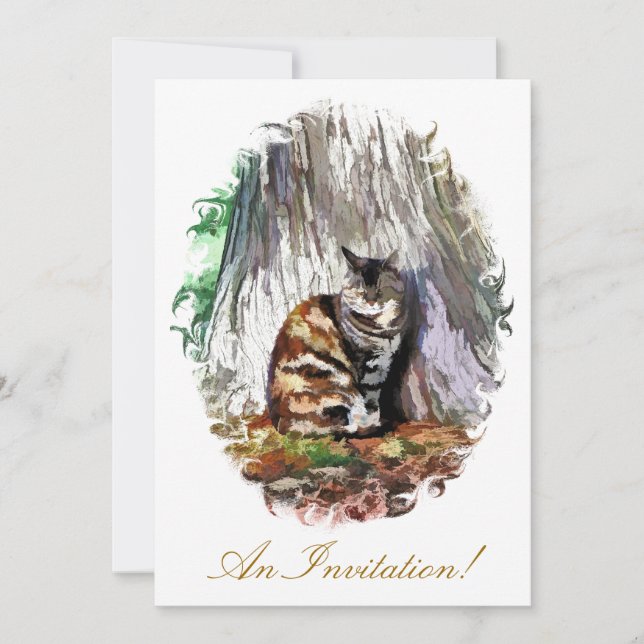 THE CAT INVITATION (Front)
