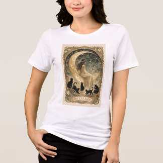 The Cat Lady-01 Tri-Blend Shirt