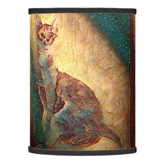 The Cat Lamp Shade (Left)
