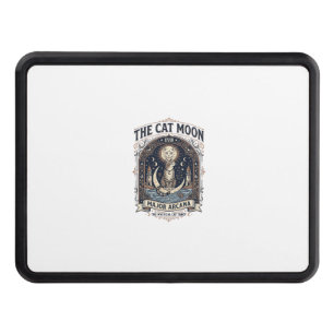 The Cat Moon Cat Tarot Card Major Arcana Vintage V Hitch Cover