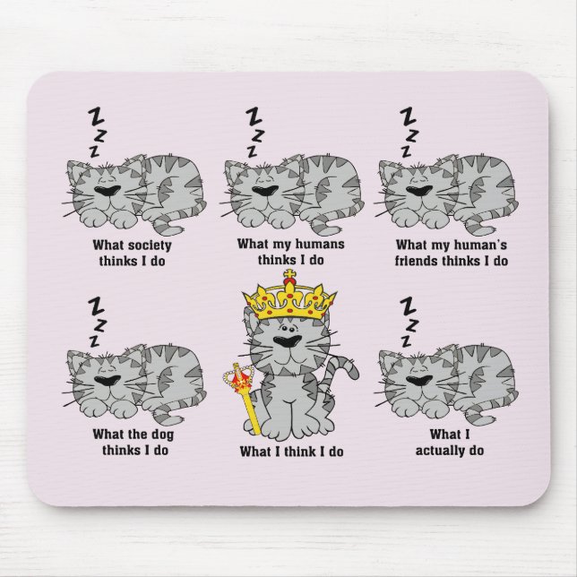 The Cat Mouse Pad (Front)
