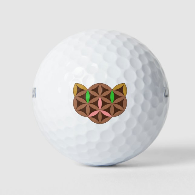 The Cat Of Life - Sacred Animals 01. Golf Balls (Front)