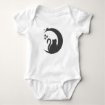 The Cat On The Moon - Choose Background Color Baby Bodysuit at Zazzle