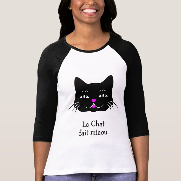 The Cat Says Meow Le Chat Fait Miaou Retro French Kitten Design Antique Images