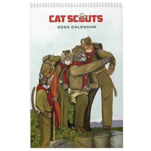 The Cat Scouts 2023 Calendar