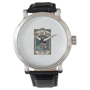 The Cat Star Cat Tarot Card Major Arcana Vintage V Watch