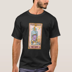 The Cat Tarot Card Funny Cat Lover Cat Mom Cat Mam T-Shirt