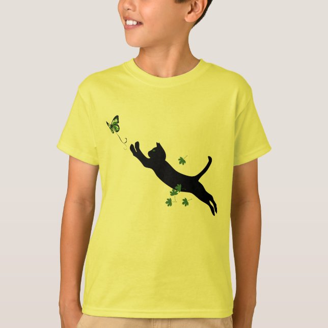 The Cat & The Butterfly T-Shirt (Front)
