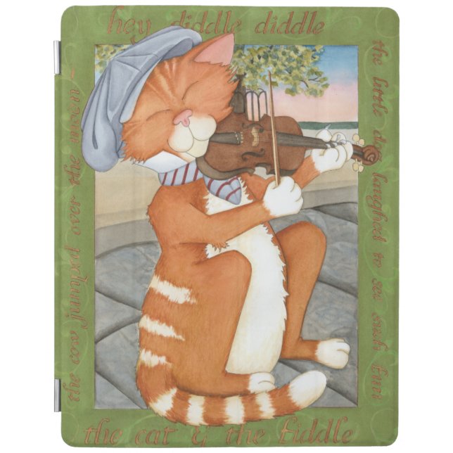 The Cat & The Fiddle iPad Smart Cover (Front)