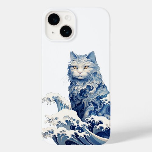 The Cat Wave Off Kanagawa Case_Mate iPhone 14 Case