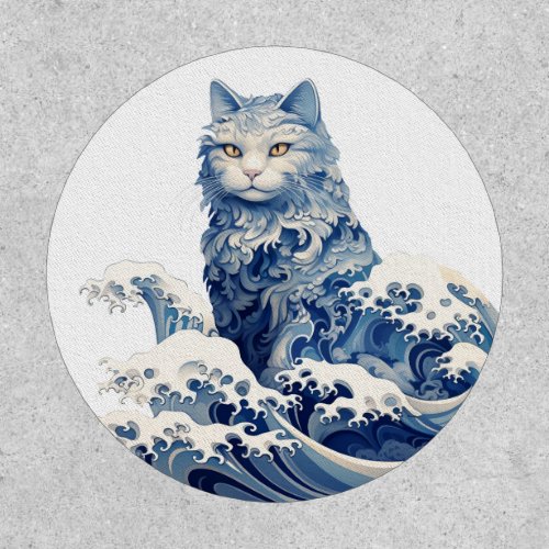 The Cat Wave Off Kanagawa Patch