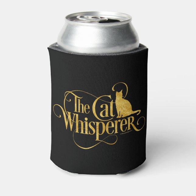 The Cat Whisperer Can Cooler (Can Back)