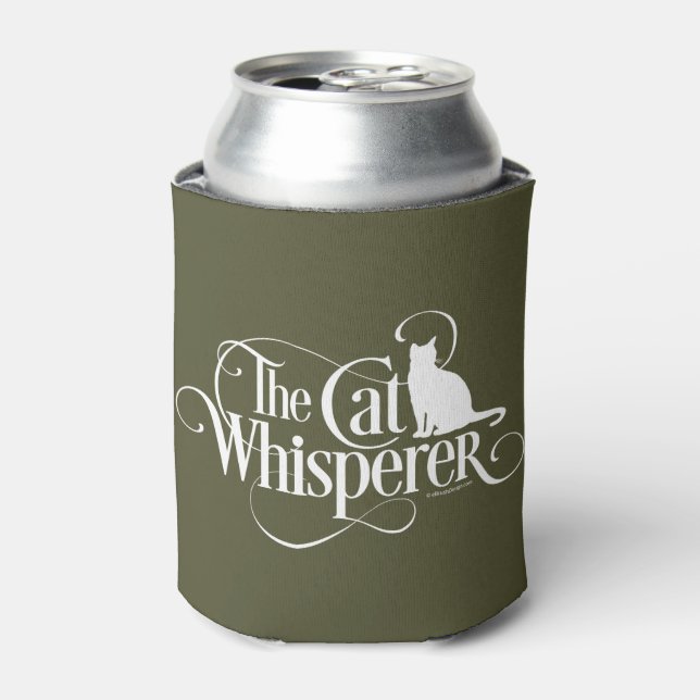 The Cat Whisperer Can Cooler (Can Front)