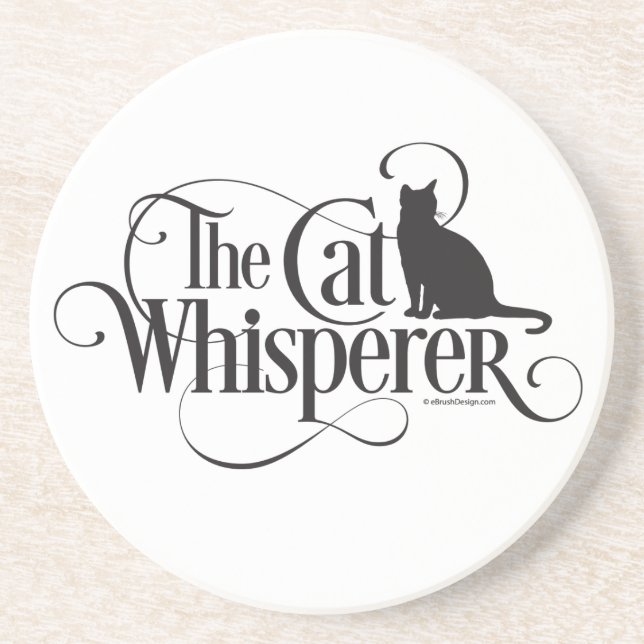 The Cat Whisperer Coaster (Front)