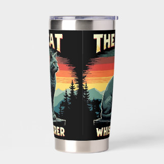 The cat whisperer insulated tumbler