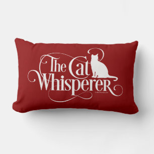 The Cat Whisperer Lumbar Pillow