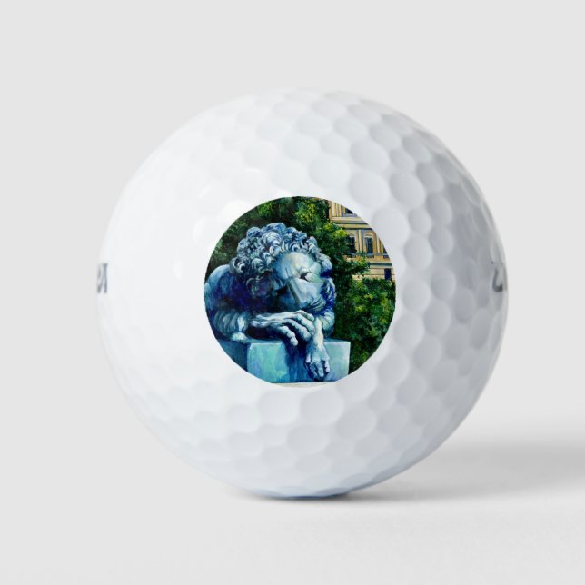 The Cat who ate the Canary Golf Balls (Front)