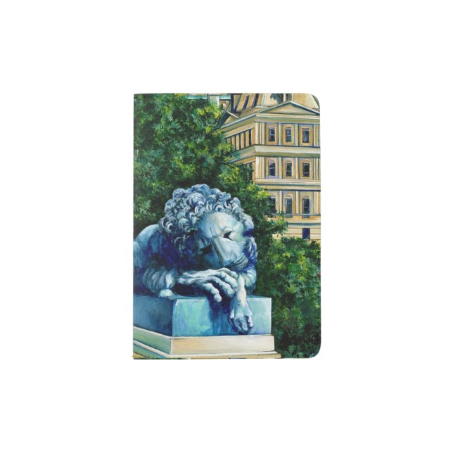 The Cat who ate the Canary Passport Holder (Front)