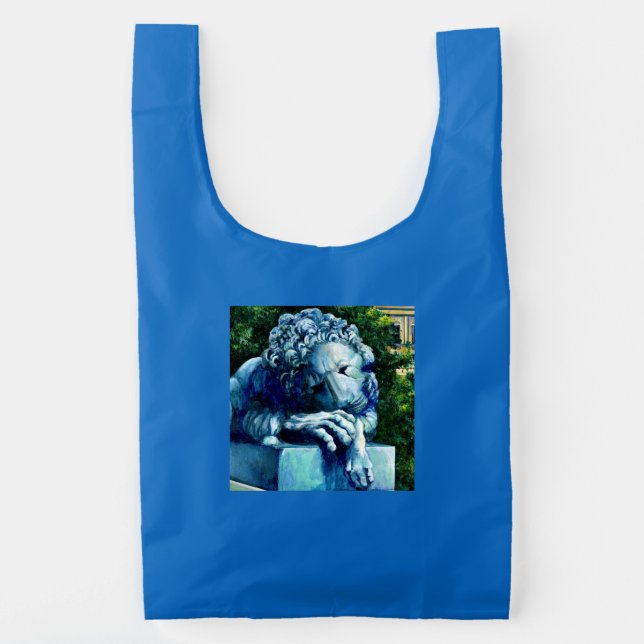 The Cat who ate the Canary Reusable Bag (Back)