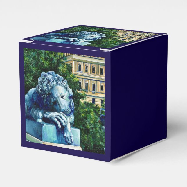 The Cat, Who ate the Canary, Washington DC Favor Boxes (Front Side)