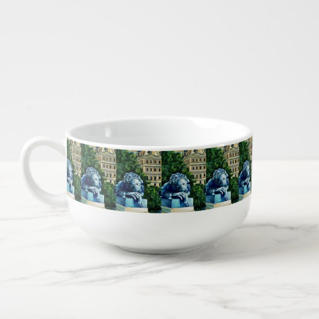 The Cat, Who ate the Canary, Washington DC Soup Mug (Right)