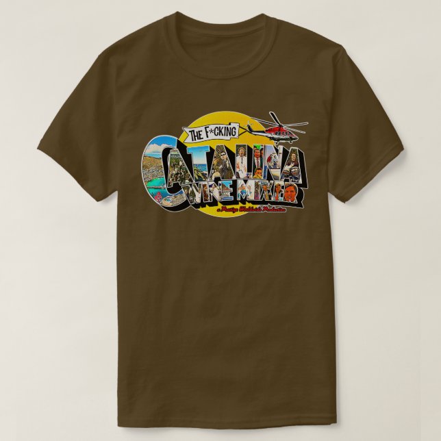 The Catalina Wine Mixer T-Shirt (Design Front)