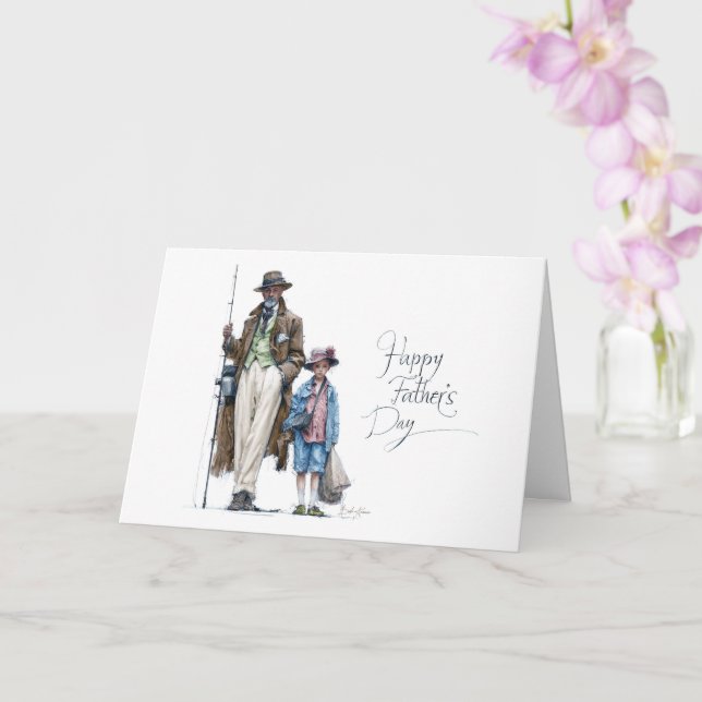 The Catch of the Day Is Time Together Card (Orchid)