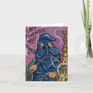 THE CATERPILLAR Alice in Wonderland Note Card