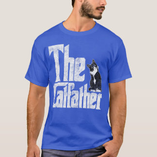 The Catfather Cat Father Mafia Funny Parody Father T-Shirt