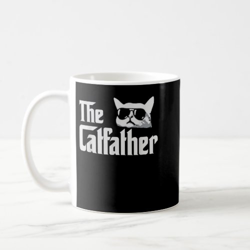 The Catfather Funny Cat Father Daddy Dad Jokes Hum Coffee Mug