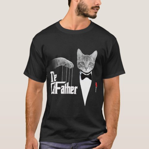 The CatFather Funny Parody T_shirt