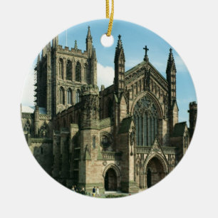 The Cathedral Church of the Blessed Virgin Mary an Ceramic Ornament