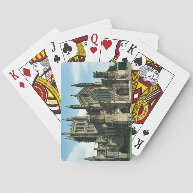 The Cathedral Church of the Blessed Virgin Mary an Poker Cards (Back)