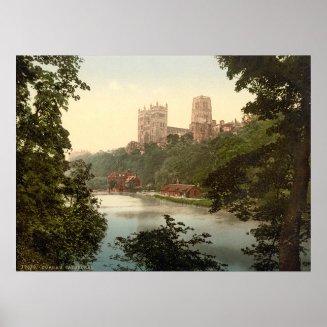 The Cathedral, Durham, England Poster (Front)