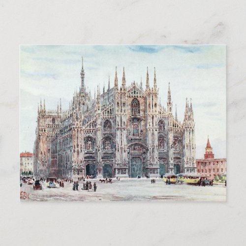 The Cathedral Milan Postcard