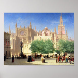The Cathedral of Seville Poster
