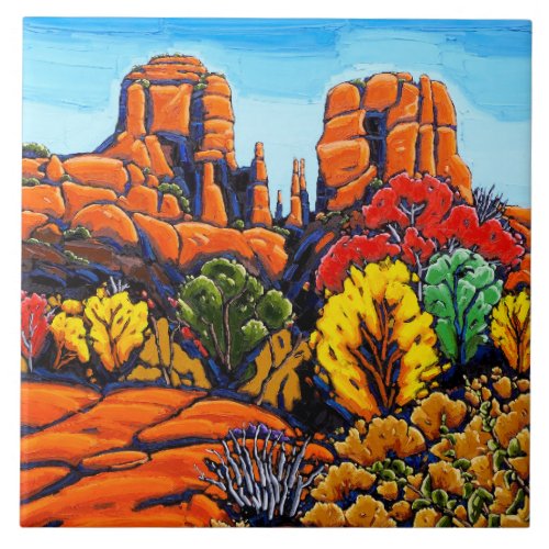 The Cathedral Rock Decorative Tile