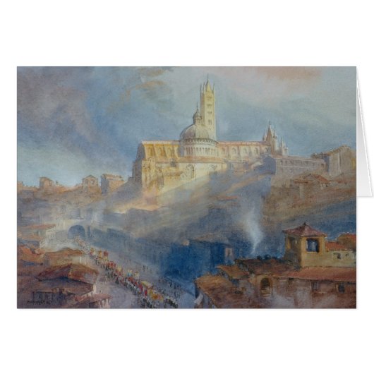The Cathedral, Siena, 1902 Cards (Front Horizontal)