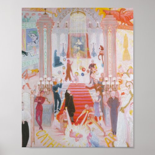 The Cathedrals Of Art _ Florine Stettheimer Poster