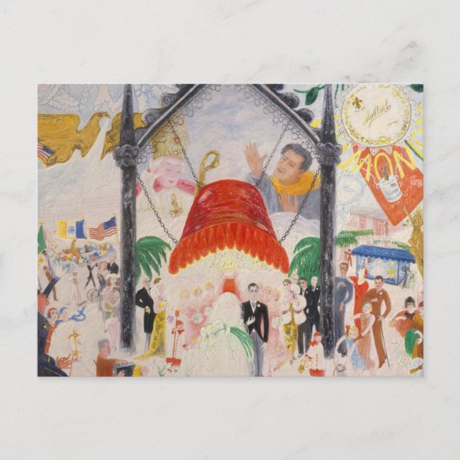 The Cathedrals of Fifth Avenue, 1931 Postcard (Front)