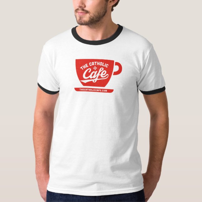 The Catholic Cafe Mug Tee (Front)