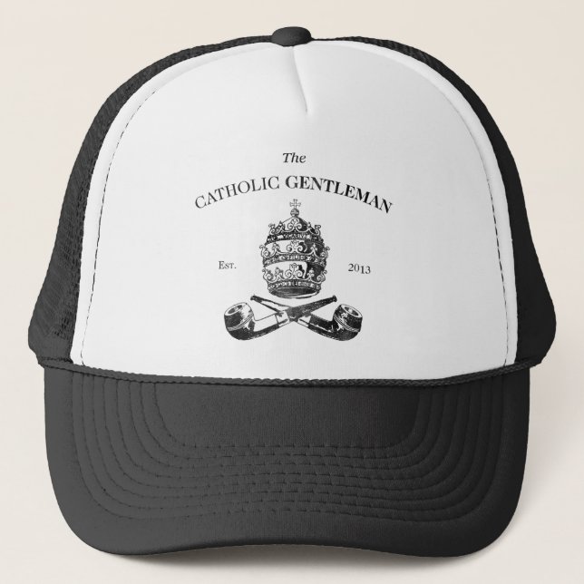The Catholic Gentleman Trucker Hat (Front)