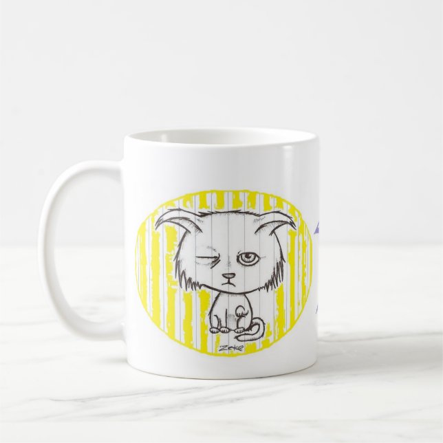 the Catistrophic Mug (Left)