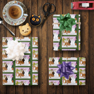 The Cats are in Charge Wrapping Paper Sheets