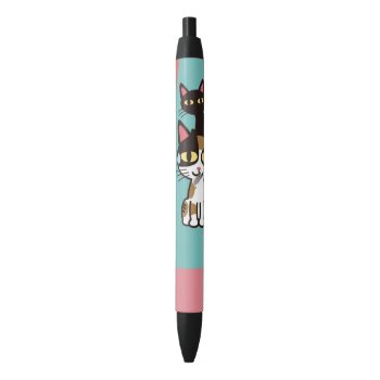 The Cats Black Ink Pen by BATKEI at Zazzle