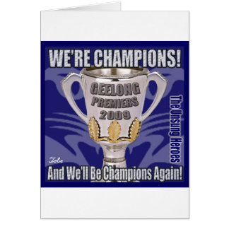 The Cats - Champions 2009 Cards