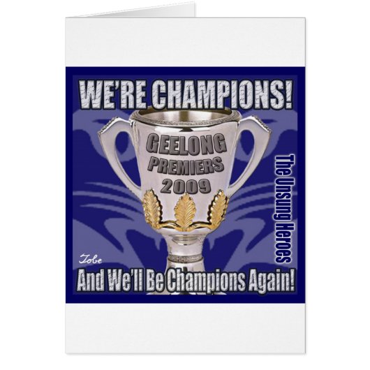 The Cats - Champions 2009 Cards (Front)